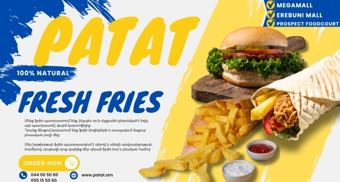 Patat Fast Food Restaurant Yerevan