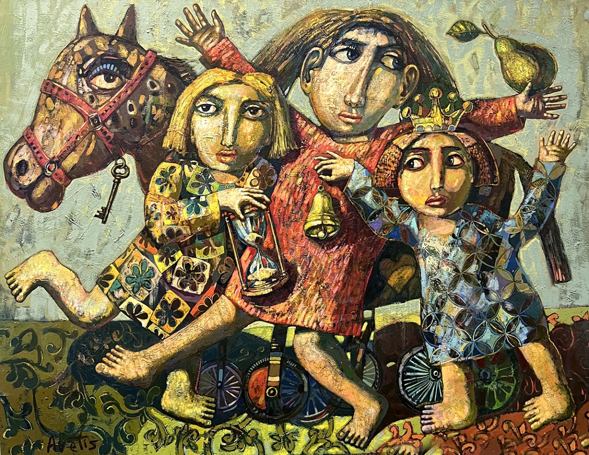 Avetis Khachatrian | With a Wooden Horse